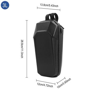 Electric Scooter Front Bag Waterproof for Ninebot ZT3 Pro Max G3 for Kukirin G2 for INOKIM OXO for Xiaomi 5 6 Hard Shell Bags
