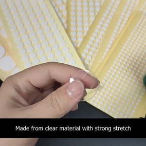 Heavy-Duty Small Double-Sided Adhesive Sticker Tape Pads - No-Trace Mounting Dots - Suitable for Blind Box Figurines
