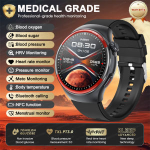 WATCH GT6 Pro AI Medical Diagnosis Blood glucose Smart Watch Blood pressure NFC Heart rate Bluetooth Call Health Smart Watch Men