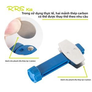 RRSKIT Xe Đạp Phanh Đĩa Thủy Lực Piston Công Cụ Thiết Lập Lại Dual-Piston/Bốn-Piston Phanh Công Cụ Thiết Lập Lại Cho Xe Đạp Bảo Trì