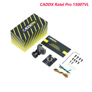 CADDX Ratel Pro 1500TVL Super WDR 4.5V-27V 4:3/16:9 NTSC/PAL CMOS FPV Starlight Night Vision Blacklight Camera for Day and Night