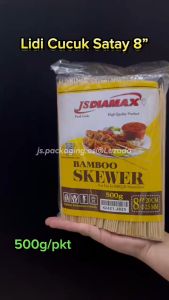 8inch 20cm Bamboo Skewer [ 500gm ] Lidi Sate / Satey / Satay Stick 8inch