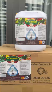 Phân Bón Hữu Cơ Cao Cấp Dạng Lõng SP-MATER ROOT can 5 Lít nhập khẩu phục hồi cây sau thu hoạch cây suy yếu cải tạo đất