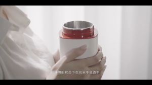 304 Stainless Steel Electric Kettle Portable Thermo Cup Rechargeable 500ml Thermal Water Bottle for Home Office Outdoor Fast Boil Water Heating Cup