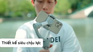 Gimbal Chống Rung 3 Trục Điện Thoại TOKQI M01 Gymbal 360 Độ Gậy Chụp Ảnh 3 Chân Quay Theo Dõi Khuôn Mặt Điều Khiển Cử Chỉ Gậy Gimball AI Chính Hãng