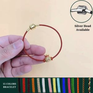 【PETALS_STYLED】 Steel Wire Stainless Steel Charm Rope Bracelet Zhou Sheng 3MM Gold Silver Buckle Mother Daughter Couple Gifts