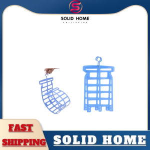 SOLID HOME Multifunctional Clothes Hanger Pillow Drying Rack Doll Quilt Windproof Grid Plastic Drying Clip