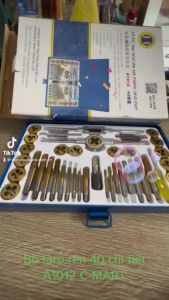 Bộ taro ren 40 chi tiết A1012 C-MART