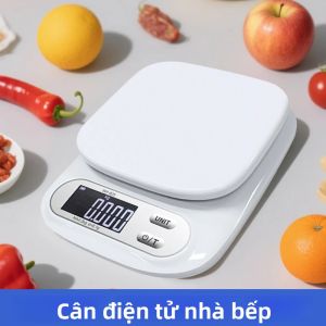 Cân Nhà Bếp Kỹ Thuật Số LCD 7kg/1g 3kg/01g Để Pha Cà Phê Thực Phẩm Nướng Trái Cây Sữa - Cân Bằng Đo Trọng Lượng Gia Đình
