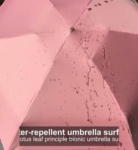 DAILYGO Mini Pocket Umbrella: Five-Fold Compact & UV Protection