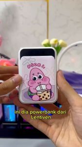 PowerBank 3600mAh Mini Fast Charging Dual Input Port Type C & Micro USB