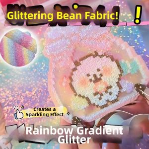 DIY Flashy Sequin Fabric for Ironing Thick