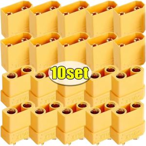 【Swan Home】10sets XT90 Connector Male Female Wire Connect Terminals Quick Electrical Cable Connectors Battery Car Wiring Connector Plugs