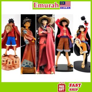 ONE PIECE LUFFY Action Figure Monkey D. Luffy Cake Topper Model Collector Anime Manga