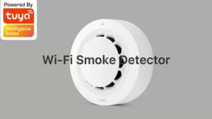 Onenuo tuya Wifi khói Detector cảm biến quang điện báo cháy nhà bếp hệ thống an ninh làm việc với cuộc sống thông minh ứng dụng