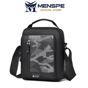 MENSPE Fashion Mens Shoulder Bag Messenger Bag Travel Bag Business Bag Large Capacity Handbag Lightweight Casual Bag Fashion Leisure Sport Street Bag for College Student