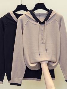 Fashion New Season Tummy Concealing Knit Sweatshirt