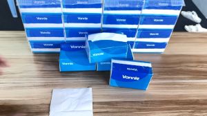 (Ready Stock)Vannie Soft Pack Facial Tissue 3ply Non-Fluorescent Tissue Paper 无荧光剂原木浆纸抽纸