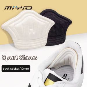MIYIO 1Pair 10mm Patch Heel Pad Crash Insole Patch Anti-Dropping Feet Pads Sport Sneaker Heel Protector Anti-Wear Shoes Back Sticker