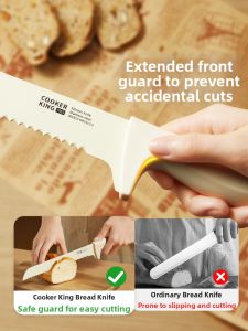 COOKER KING | Bread Sandwich Baguette Serrated Knife