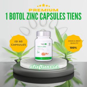 Suplement Penggemuk Badan 1botolNambah BB 2-25Kg | Zinc Capsules Original | Obat Gemuk Herbal