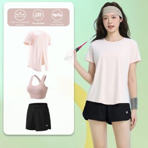 BAISILING | Breathable Anti-peeking Loose and Slimming Sports Suit Summer Set