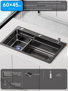 JIAYUN | Stainless Steel Single Basin Undermount Kitchen Sink