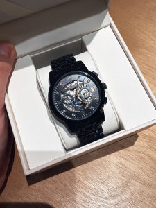 Playboy | Mens Hollow-out Mechanical Multifunctional Watch