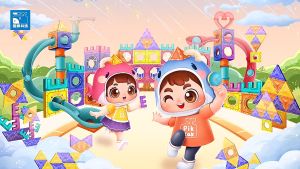 Colourful magnetic sheet toy pipe magnet childrens slide ball with magnetic building block track splicing