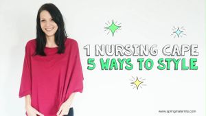 [BOVE]Spring Maternity Bambi Nursing Cape Bamboo Fabric Organic Cotton Hypoallergenic Eco-friendly fabric