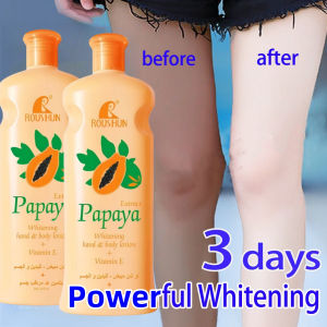Papaya Whitening Body Lotion Effective Permanent Whitening Anti-Wrinkle Anti Aging Body Lotion 300g
