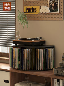 ชั้นวางแผ่นเสียง LP ขนาดใหญ่ ครึ่งวงกลม ชั้นวางแผ่นเสียง CD ชั้นวางแผ่นเสียงแบบหลายช่อง ชั้นวางแผ่นเสียงแบบตั้ง