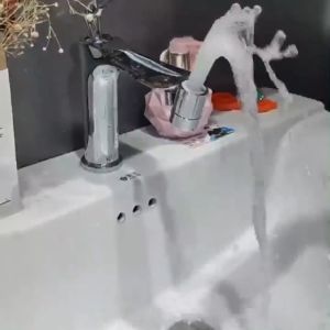 Homeneeds Sambungan Kepala Kran Berputar 720 Derajat Splash Filter Faucet Penyaring Filter - JS-63