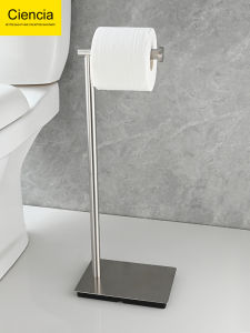 Giá Đỡ Giấy Vệ Sinh Hình Chữ Nhật Bằng Thép Không Gỉ Kiểu Đứng Không Cần Khoan Giá Đỡ Giấy Vệ Sinh Phòng Tắm Phụ Kiện Nhà Bếp