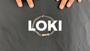 Prodigo * Gelang Rantai Silver Loki I Gelang Titanium Pria Custom Nama I Gelang Tangan Rantai Pria Titanium Terbaru