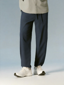 Jack Jones | Summer Casual Pants Daily Versatile Pure Color Embroidery Elastic Cuff Comfortable Loose