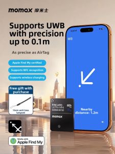 Momax | Mini UWB Precise Tracking Locator for AirTag Replacement