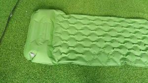 Outdoor camping ultra light folding waterproof inflatable mattress with pillow single/double automatic air cushion built-in pump