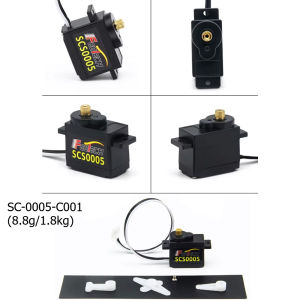 Feetech Plastic Coreless Servo Metal Gear 2g 3.7g 4.3g 5g Mini AI Embodied Intelligent TTL Serial Bus Servo for Electrical Toys