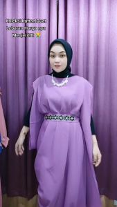 Kaftan Wnita Terbaru 2024 Kaftan Rinjani Kaftan Kondangan Couple Ibu dan Anak Lebaran bisa COD bayar ditempat