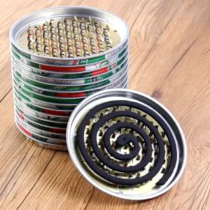 Fireproof With Lid Mosquito Coil Holder Mosquito Coils Plate Sandalwood Coil Holder With Cover