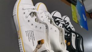 High-top canvas shoes for women new versatile shoes ins trendy shoes casual white shoes