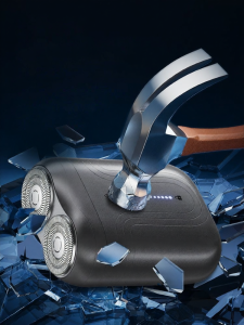 VTT | Mens Electric Double Head Portable Shaver