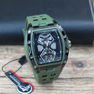 Jam Tangan Pira Original Berocco 07 Croni Variasi Strap Rubber Bisa Bawa Renang