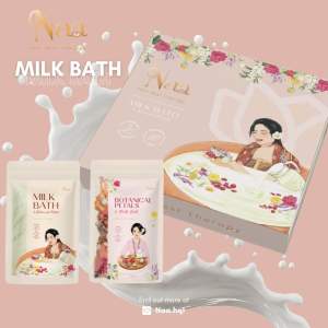 NAA Milk Bath Mandian Susu Kambing Spa Mandi Bunga