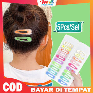 MALL - Jepitan Set 5Pcs Jepit Rambut Korea Lucu Fashion Wanita Anak Perempuan KCR38
