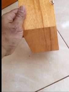 Hiasan Dinding Rak Hexagonal Kayu Aesthetic Tinggi 8 cm
