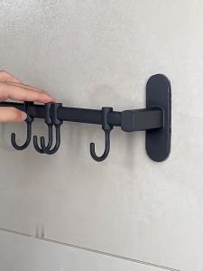 Kitchen Hook Wall-mounted Rack Non-rust Knife Utensil Holder Cooking Wares Shovel Spoon Organizer