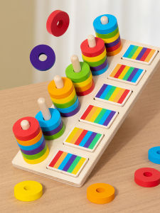 Đồ Chơi Xếp Hình Màu Sắc Cho Trẻ Em Đồ Chơi Giáo Dục Montessori Đồ Chơi Xếp Hình Khối Đồ Chơi Giáo Dục Sớm Cho Trẻ Em Từ 1-3 Tuổi