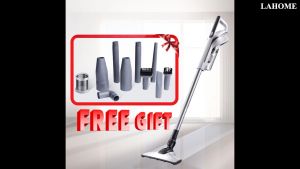 【10 Hadiah Gratis】LaHome Stick Vacuum Cleaner 18KPA Hisap Kuat 600W Cleaner Genggam Berkabel Penyedot debu super hisap menghilangkan tungau bakteri rambut debu Filter Hepa kabel yang dapat digunakan kembali Bear